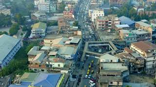 DIMAPUR CITY - The Business Hub Of Nagaland (India) : Aerial View (Drone shots)