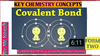 FORM 2: STRUCTURE AND BONDING( Covalent and Dative bond)