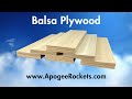 balsa plywood available at apogeerockets.com