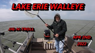 !!TOTAL BOMBSHELL!! LAKE ERIE WALLEYE STRIKEOUT!