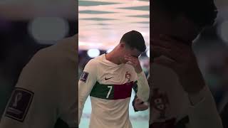 Роналду плачет после вылета Португалии #ronaldo #worldcup