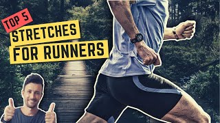 Top 5 Stretches For Runners to Prevent Running Injuries & Recover Faster