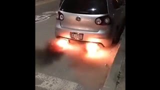 Golf mk5 r32 - brutal exhaust ever, fire 800 hp