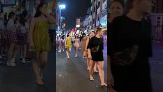 Walking Street Pattaya | Freelancers |  Lady boys | Thai Girls | Nightlife #shorts #freelancers