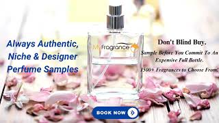 Authentic Perfume Samples || 1500+ Authentic Niche \u0026 Designer Fragrances || Myfragrancesamples.com