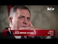 ekskluzivno predsednik republike srpske milorad dodik uŽivo iz banja luke nije srpski Ćutati