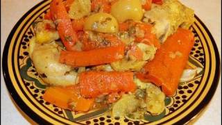 Chicken Tajine with Carrots Recipe - CookingWithAlia - Episode 59