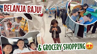 Daddy Siaga Sama 3 Anak🥹 Belanja Grocery & Baju! Vlogmas 16-18 🎄| 617