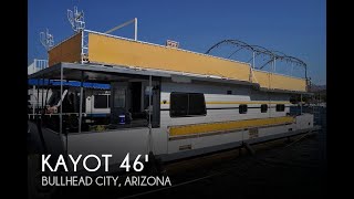 [SOLD] Used 1976 Kayot 46' Steel Pontoon Houseboat in Bullhead City, Arizona