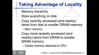 Lecture 19 (EECS2021E) - Chapter 5 - Cache - Part I