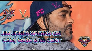 Jim Jones Speaks On Cam, Ma$e \u0026 50 Cent For The 1st Time