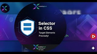 CSS Selectors Explained #3 | CSS Tutorial for Beginners || CodeXaTech
