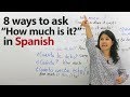 Learn Travel Spanish: How to ask for prices