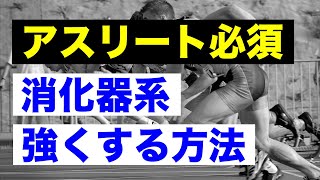 【夏に食欲が低下するアスリート必須！】消化器系を強くする方法