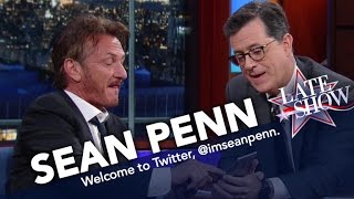 A Reluctant Sean Penn Agrees To Join Twitter