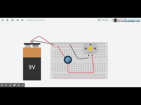 How to use a potentiometer to control the speed of a DC Motor How to use a potentiometer to control the speed of a DC Motor