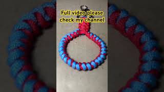 Making Nice Thread Rope Keychain | S38 | Paracord Knot | DIY | Handicraft | Tutorial