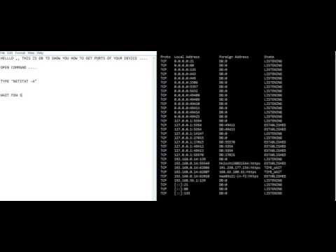 how to find port number of computer how to find port number of computer