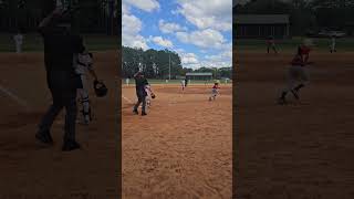 USSSA Baseball Tourney Double to tie game #hiphop #rockyneal #baseball #usssa