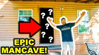 Turning My ABANDONED RANCH Cabin into the ULTIMATE MANCAVE!!