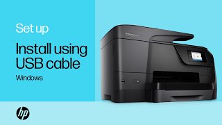 Installing an HP Printer in Windows Using a USB Cable | HP Printers | HP Support