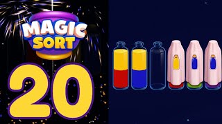 Magic Sort Level 20 Solution