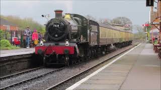 THE FIRST TRAIN AWAY FROM BISHOPS LYDEARD WSR 1 APRIL 2023