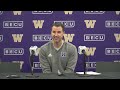 head coach danny sprinkle weekly press conference january 6