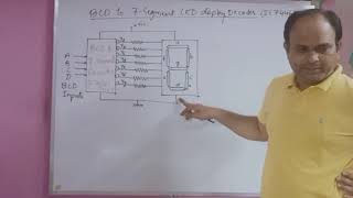 BCD to 7 Segment Decoder IC 7446/7447