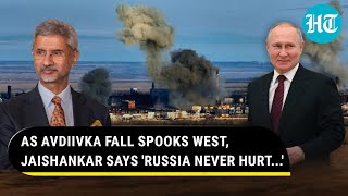 Amid West's Avdiivka Panic, Jaishankar's Pakistan Weapons Example, Says 'Russia Never Hurt India'