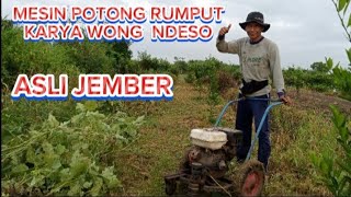 ALAT POTONG RUMPUT KARYA WONG JEMBER