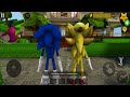 Playing as Sonic Boom and Super Sonic in Scary Teacher 3D | Troll Miss T Every Day