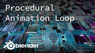 Procedural Animation Loop in Blender || Milky Circuits || Blender 2.83