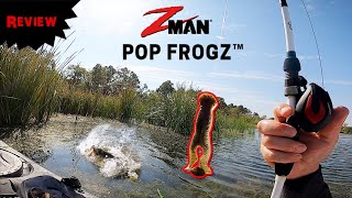 Z-Man Pop Frog Review - Better than Hollow Body Frogs