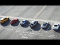 Kia EV6 vs Porsche, Ferrari, Lambo - DRAG RACE with also McLaren and AMG GT