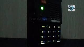 Baofeng UV 5R Monitoring HT Radio Komunikasi Jakarta Malam Hari