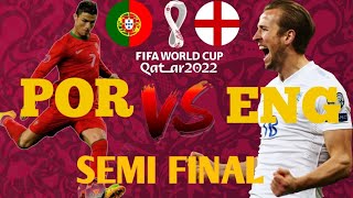 Portugal VS England | Semi-final| Qatar Fifa World Cup 2022 |#football #fifa #qatarworldcup #ronaldo