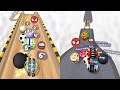 Going Balls | Funny Race 10 Vs Epic Race All Levels Gameplay Android,iOS