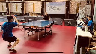 【乒夢排位賽】2022.10.10  (少)國手周茂彬(積分2181) vs 張瑋(積分1971)第5局