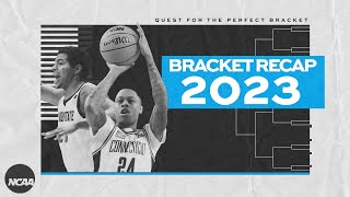 Perfect Brackets in 2023 March Madness – A retrospective