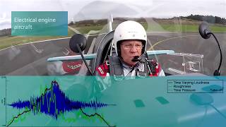 Noise comparison, Extra 330LT (internal combustion) vs Extra 330LE (Siemens SP260D electric )