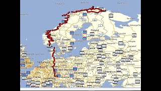 Motorradtour  Norwegen Nordkapp 2019 - 22 Tage - 11.169 km