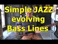 Simple Jazz Bass lines
