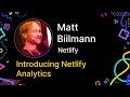 Matt Biilmann - Introducing Netlify Analytics