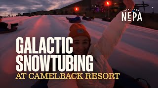 Galactic Snowtubing at Camelback Resort