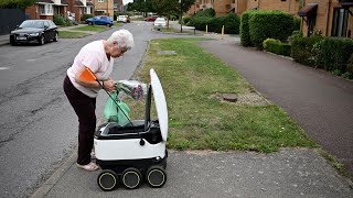 Robot deliveries taking off in UK