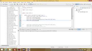 Java GUI tutorial 2 - creating components, adding components to panel