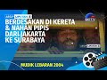 Mudik Lebaran 2004. Penumpang Kereta Api Berdesakan dan Sampai Duduk di Toilet | ARSIP LIPUTAN 6