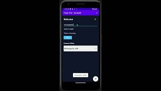 Weather app part 1 (login + add city validation + theme layout ai customization)