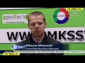 tv.nsk.pl 2013 09 20 mks Świt nowy dwór maz. motor lublin 2 3 2 3 bramki relacja konferencja